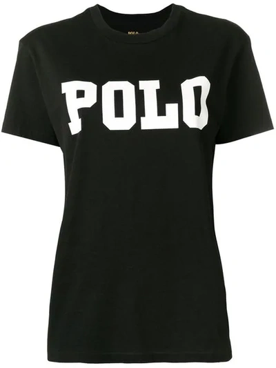 Polo Ralph Lauren Logo Print T-shirt - 黑色 In Black