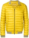 Herno Padded Jacket In Yellow