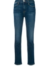 Frame Womens Majesty Le High Flare Slip-pocket High-rise Flare-leg Stretch-denim Jeans