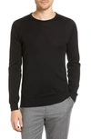 John Smedley Crew Neck Jumper In Black