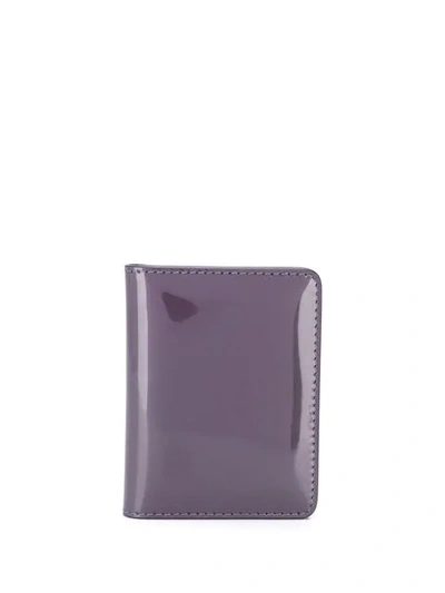 Maison Margiela Patent Cardholder - 紫色 In Purple