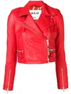 SWORD 6.6.44 CROPPED BIKER JACKET