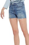 Mother The Dutchie Cutoff Denim Shorts In Sacred In Sacred