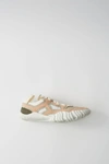 Acne Studios Berun Suede And Mesh Sneakers In Berun W Sneakers
