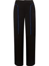 QUETSCHE CONTRAST CROPPED TROUSERS