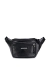 Balenciaga Explorer Belt Bag In Black