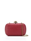 BOTTEGA VENETA CHAIN KNOT CLUTCH BAG