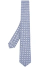 KITON SQUARE PATTERNED TIE