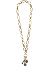 DOLCE & GABBANA CHAIN PENDANT NECKLACE