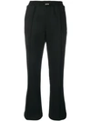 MONCLER MONCLER TRACK TROUSERS - 黑色