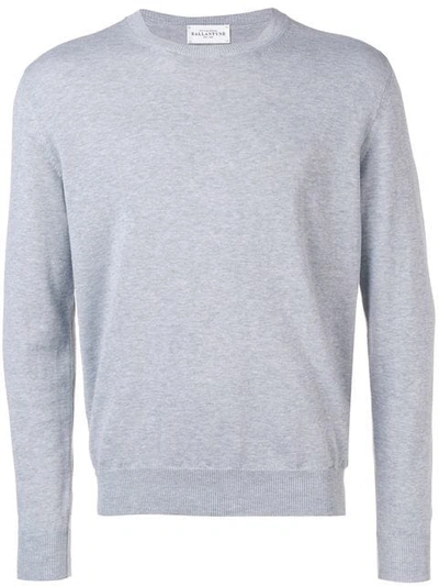 Ballantyne Knit Crew Neck Sweater - 灰色 In Grey
