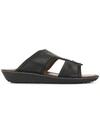 TOD'S LOGO OPEN-TOE SANDALS