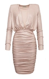 ALEXANDRE VAUTHIER Rhinestone-Embellished Jersey Mini Dress,741488
