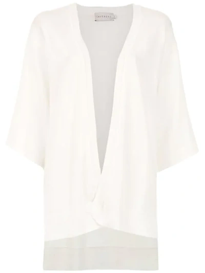Alcaçuz Jandaia Waistcoat In White