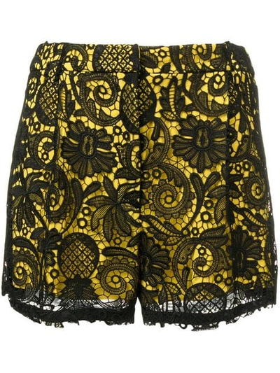 N°21 Lace Shorts In Black