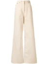 JACQUEMUS JACQUEMUS FLARED JEANS - 大地色