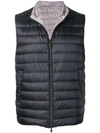 Herno Padded Gilet In Black