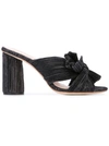 Loeffler Randall Penny Knot Mules In Black