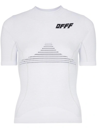 Off-white Logo Print Athletic Top - 白色 In White