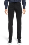 Theory Tech Raffi Compact Straight Slim Fit Ponte Pants In Black