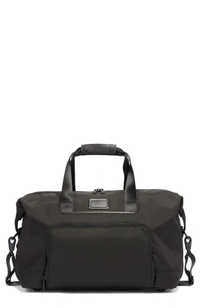 Tumi Alpha 3 Double Expansion Travel Satchel In Black