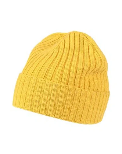 1829 Spilli Hat Marigold Size Onesize Viscose, Wool, Polyamide, Cashmere In Yellow