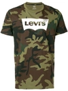LEVI'S LEVI'S CLASSIC LOGO T-SHIRT - 绿色