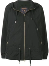 WOOLRICH PANELLED HOODED JACKET