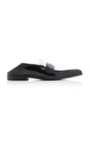 LOEWE CONTRAST LEATHER LOAFERS,742832