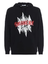 GIVENCHY LOGO GRAPHIC PRINT HOODIE,10862874