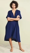 9seed Tunisia Cover Up Caftan In Pacific