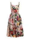 DOLCE & GABBANA FLORAL PRINT DRESS,10862929