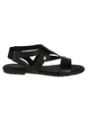 TOD'S STRAPPY FLAT SANDALS,10864115