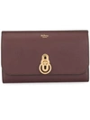 MULBERRY MULBERRY AMBERLEY LONG WALLET - 红色