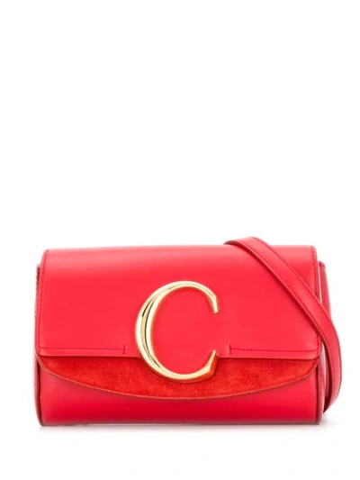 Chloé C Belt Bag - 红色 In Red