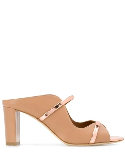 Malone Souliers Norah Luwolt Leather Sandals In Neutrals