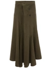 JW ANDERSON FLARED WRAP SKIRT