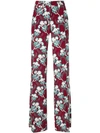 VALENTINO FLORAL PRINT TROUSERS