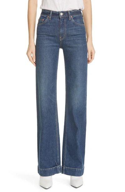 Trave Joan High Waist Wide Leg Jeans In Wonderwall