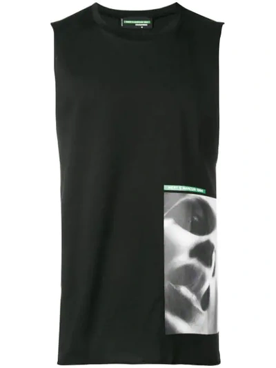 Dsquared2 X Mert & Marcus 1994 Face Print Tank Top In Black