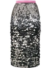 N°21 SEQUIN PENCIL SKIRT