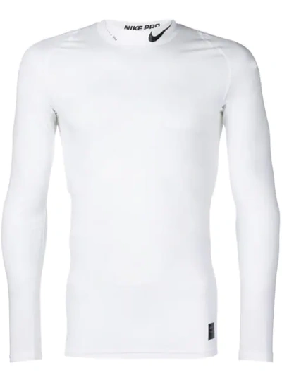 Alyx Nike Pro Turtleneck Top In White