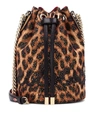 CHRISTIAN LOUBOUTIN MARIE JANE EMBELLISHED BUCKET BAG,P00367492