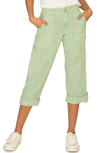 SANCTUARY EXPLORER PATCH POCKET CROP PANTS,P0488-SO