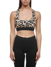 PACO RABANNE LEOPARD CROPPED TANK TOP,10865040