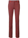 VERSACE PRINTED TAILORED TROUSERS