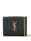SAINT LAURENT VICKY QUILTED CROSSBODY BAG