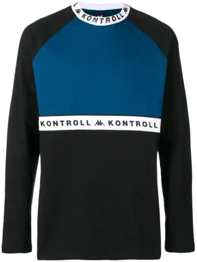 Kappa Kontroll Logo Colour Block T-shirt - 蓝色 In Multicolor