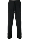 MONCLER DRAWSTRING CROPPED TROUSERS