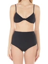 Mara Hoffman Carla Knotted Bikini Top In Black